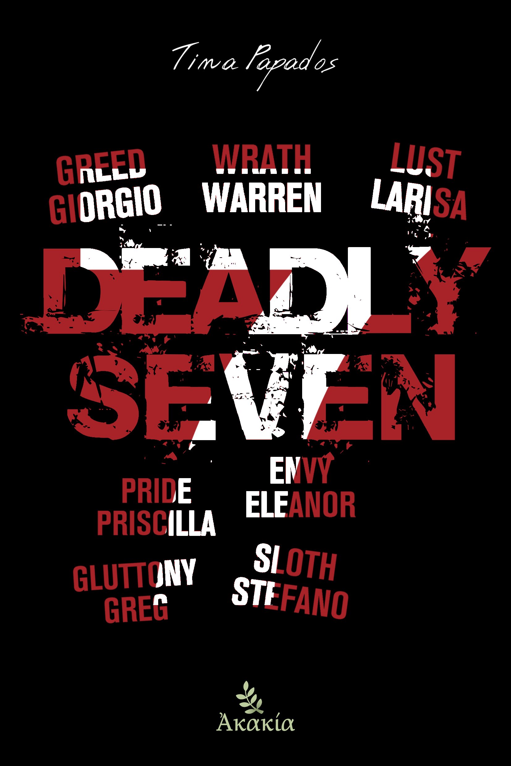 Deadly Seven English Edition livre thriller policier en anglais