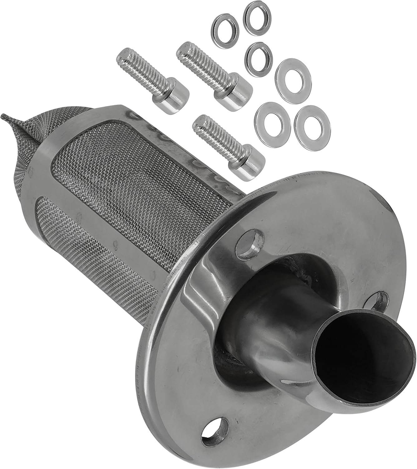 Caltric Muffler Pipe Outlet Spark Arrester Compatible with Yamaha 5ND-E4752-00-00