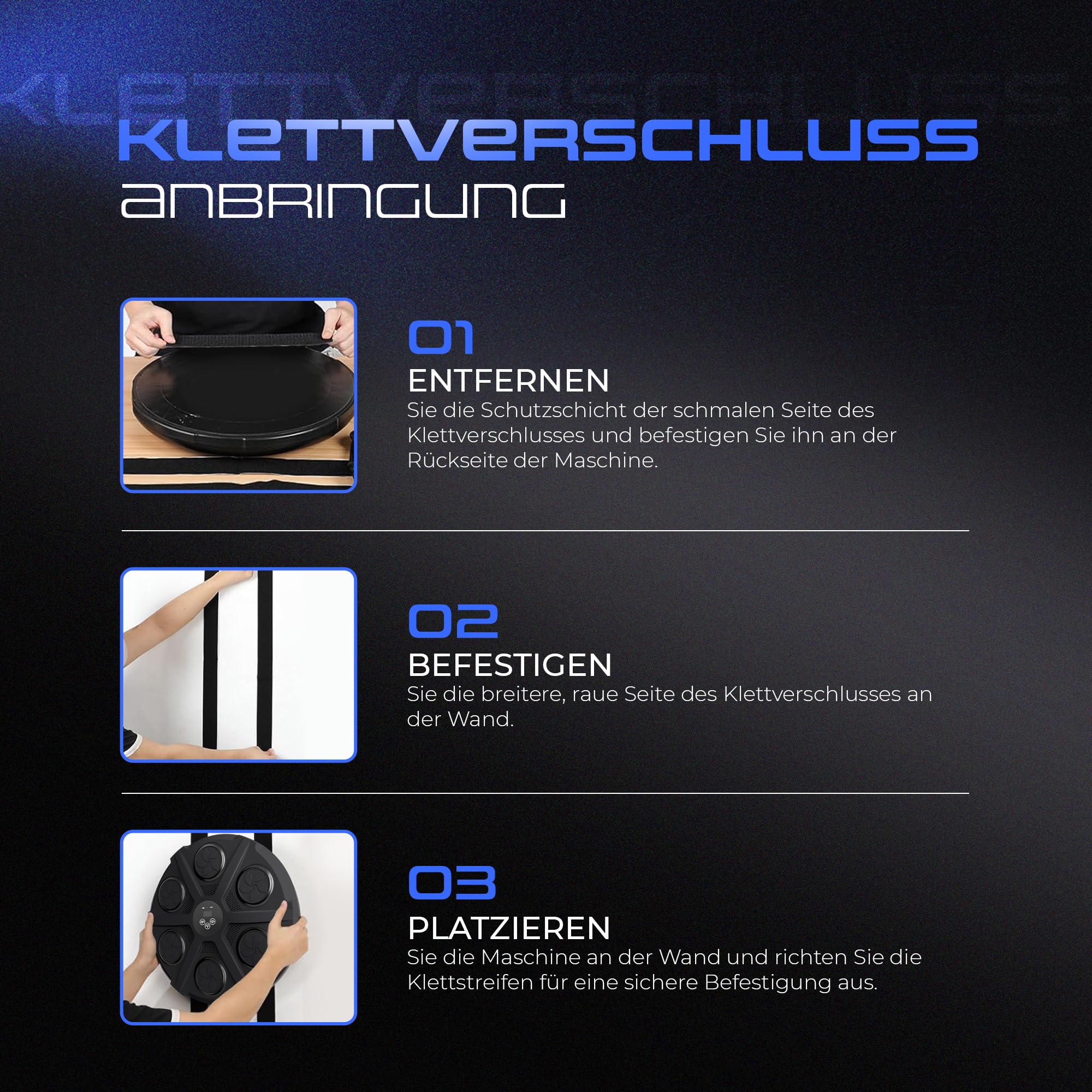 Ezero Smart Music Boxing Machine 12 Stufen, Bluetooth mit Boxhandschuhe, Springseil Boxen, Handtuch, Fitnessbänder und Tragetasche - Boxautomat mit Boxing Gloves - Boxmaschine mit Musik - Musikboxen