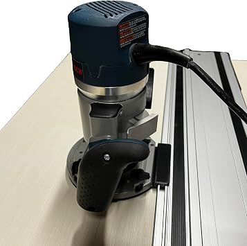 Bosch Guide Rail Adapter for 1617 Routers - Made in USA Plunge Based