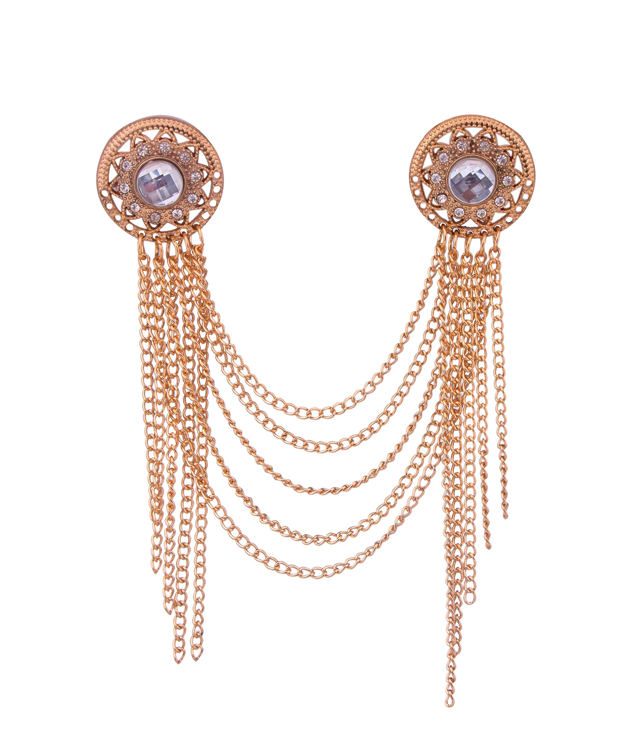 See full amazon price history chart for Adorn Premium Hanging Chains Golden Brooch for Men Adorn Premium Hanging Chains Golden Brooch for Men (B07PTRH4FZ) Amazon Price History, Amazon Price Tracker