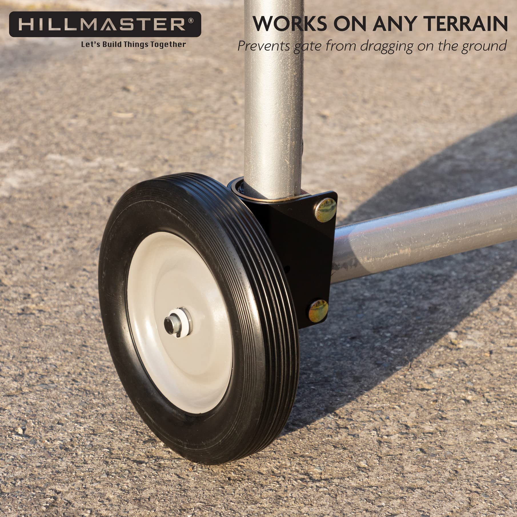 Heavy Duty Gate Wheels For Fences, Yards, Farms, Gate Casters With