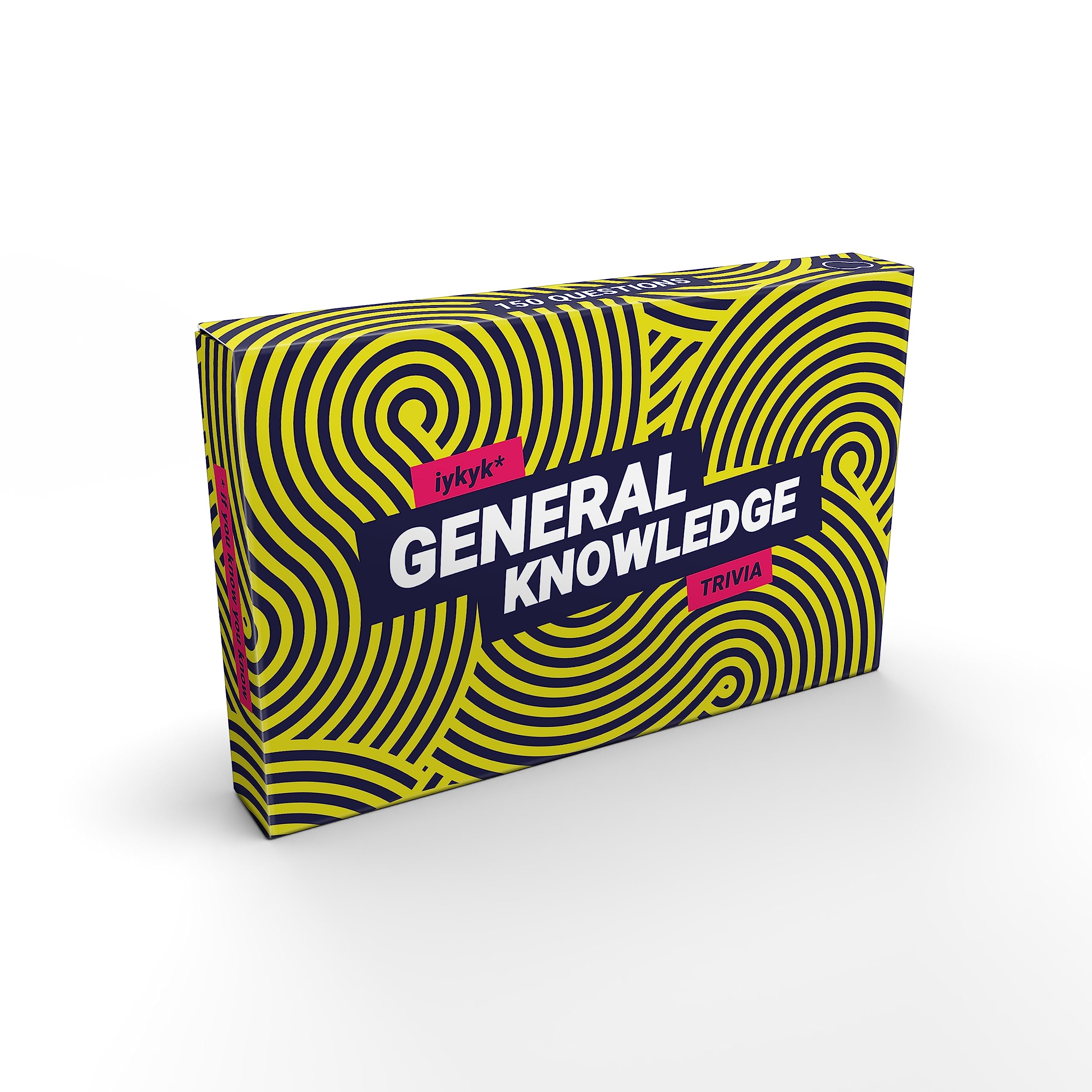 Bubblegum Stuff - iykyk General Knowledge Game - 150 Cards - Questions for All Ages - Perfect for Family Games Night - Fun and Great Gift Idea!