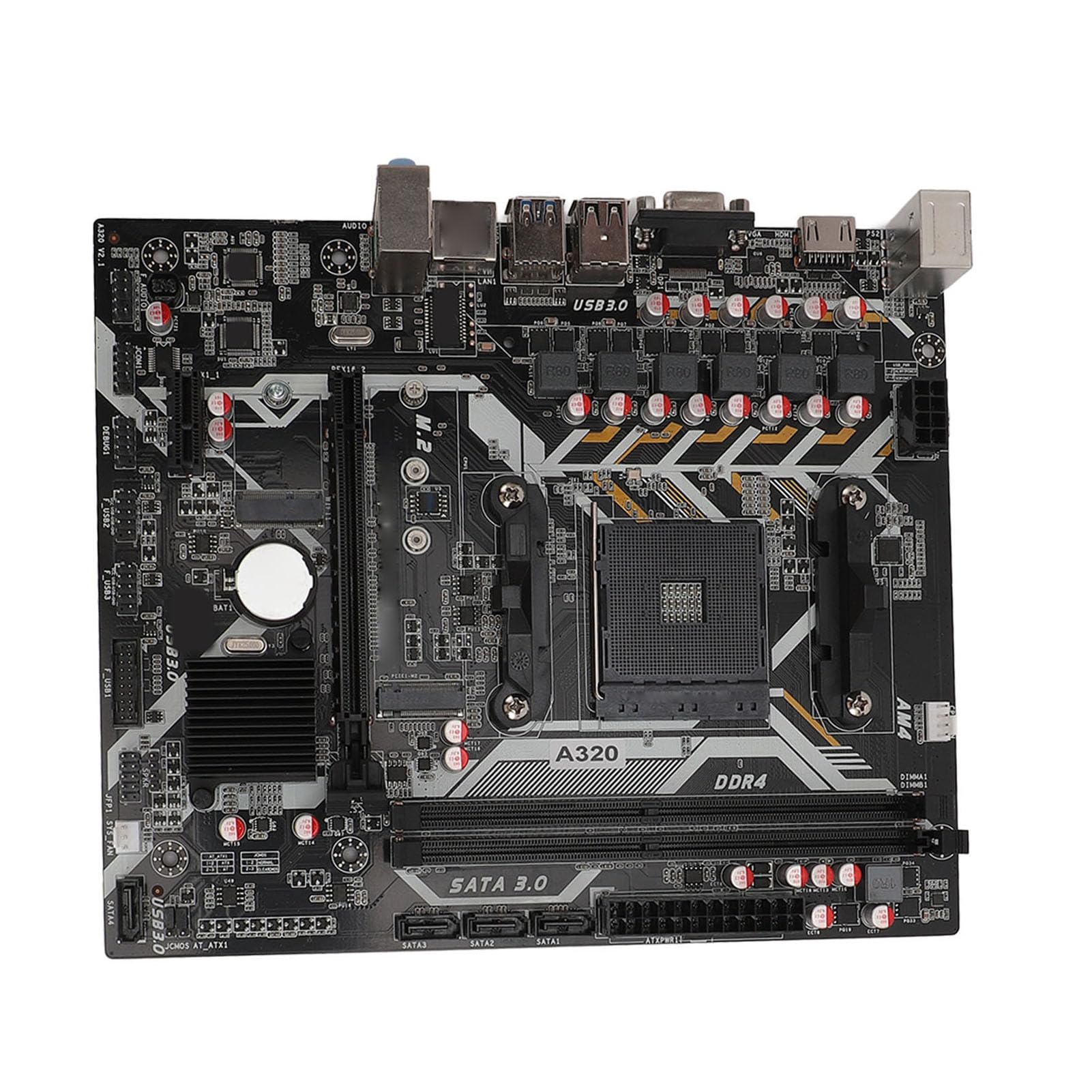 Amazon | AM4 マザーボード、PCI-E 16X Gen 3.0 スロット、M.2