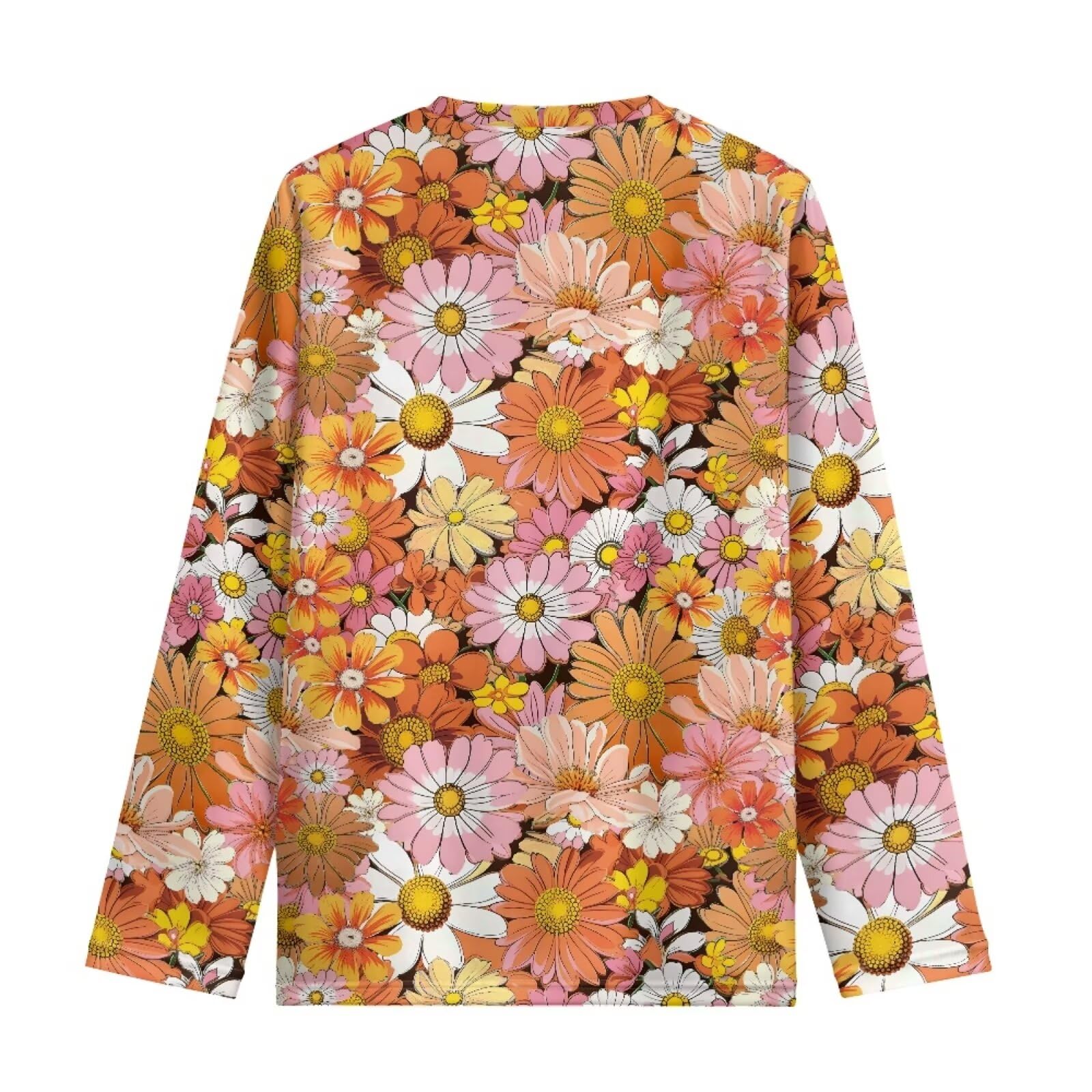 Yewattles Vintage Flowers 1 or 3 Pack Youth Boys Girls Soft Shirt Sport Play Undershirt Long Sleeve Athletic Shirts Soccer Workout Baselayer Basketball Tennis