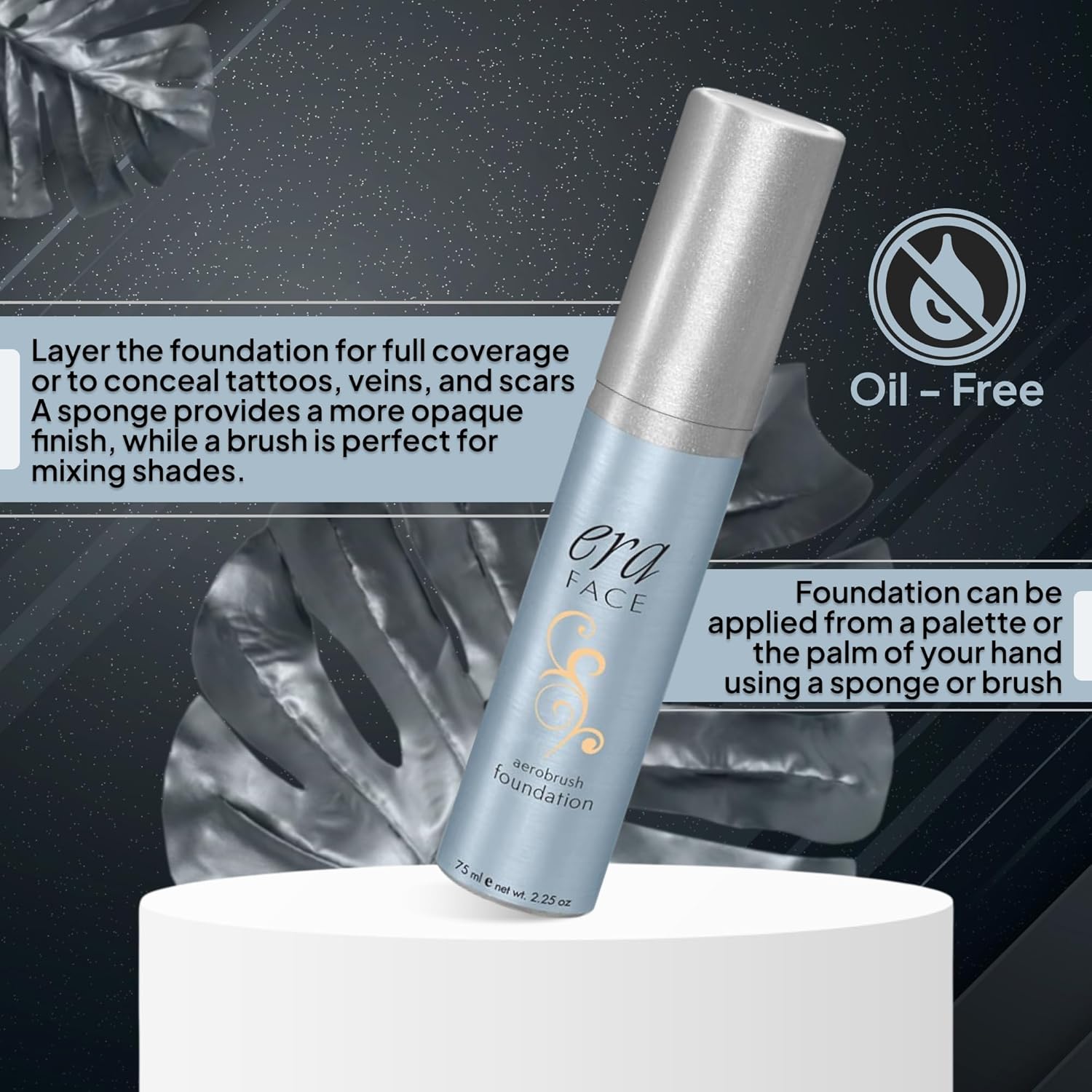 ERA Face spray makeup (Y5 Wheat, 2.25 oz) - airbrush foundation, everyday, buildable, professional spray on cosmetics by Era Beauty - Image 5