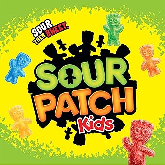 SOUR PATCH KIDS Soft & Chewy Gummy Candy, Bulk Candy, 12 - 3.5 oz Boxes