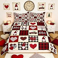 Vista 53 de Funda de edredón abstracta de color negro y morado, tamaño Queen, funda de edredón de geometría moderna con 2 fundas de almohada para adolescentes