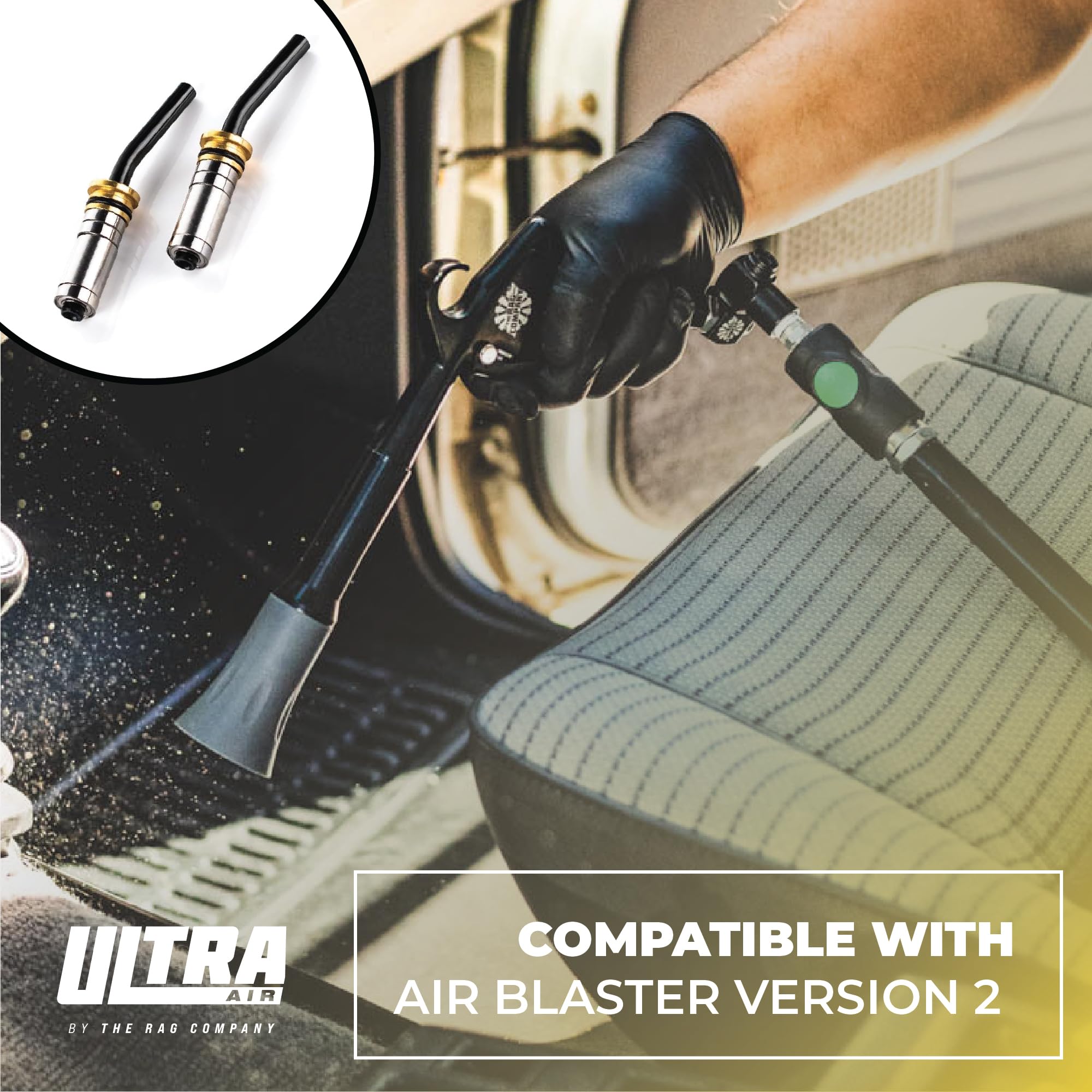 The Rag Company - Lot de 2 roulements Ultra Air Blaster pour Version 2 ; prolongez la durée de Vie de Votre Outil Ultra Air Blaster