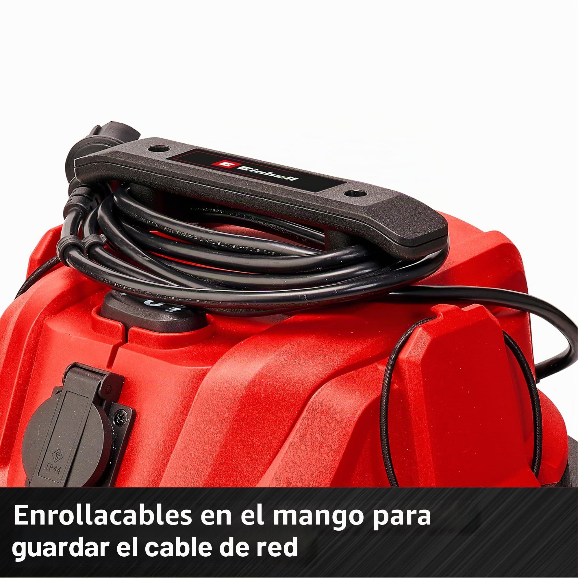 Einhell Aspirador en seco y húmedo TC-VC 1930 A | 1500 W | 190 mbar | depósito plástico 30 l | toma automática | Incluye boquillas, filtro y bolsa para la recogida de suciedad