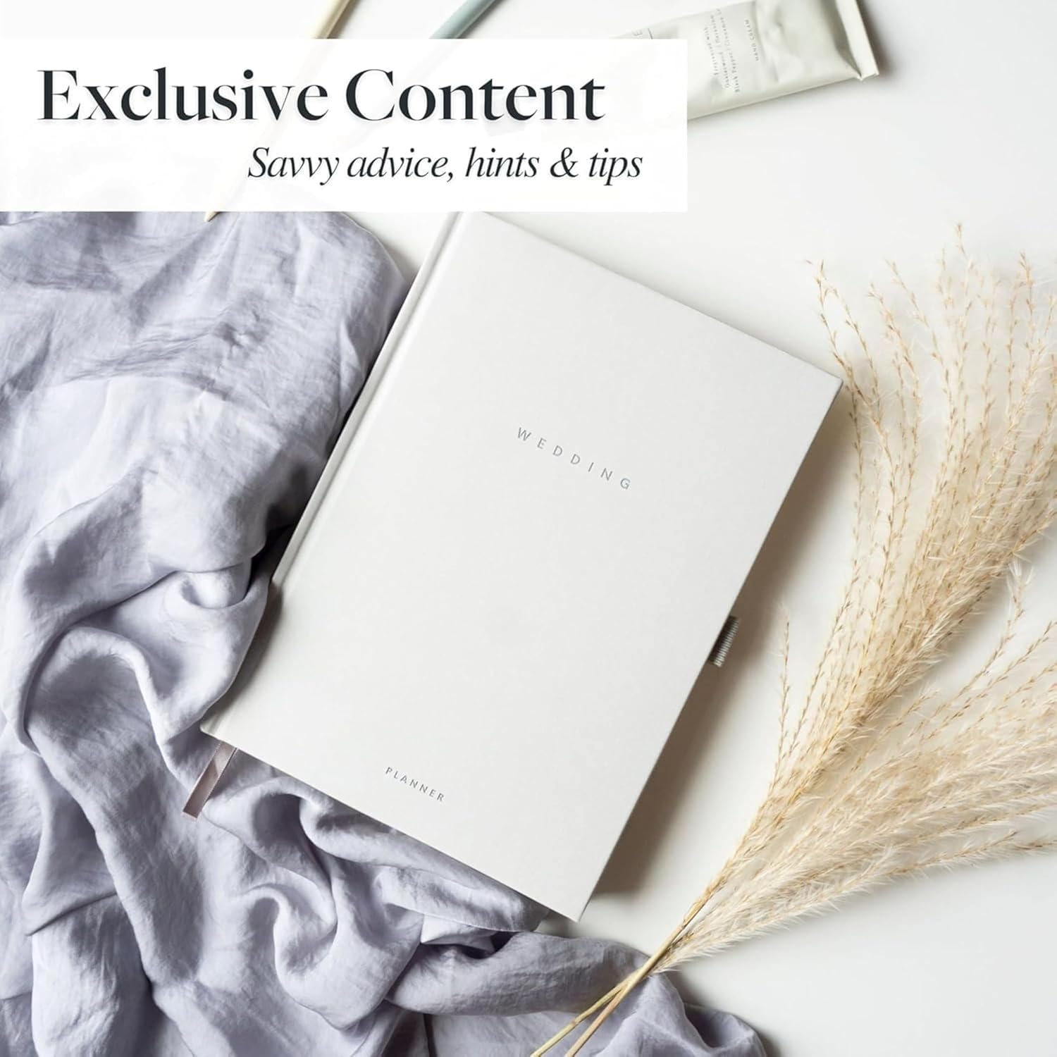 Scribble & Dot™ Elegant Wedding Planner Set for USA Weddings | Complete 3-Piece Set | Wedding | Honeymoon Planner | Bridesmaids Notebook | Engagement Gift | USA Weddings Organizer