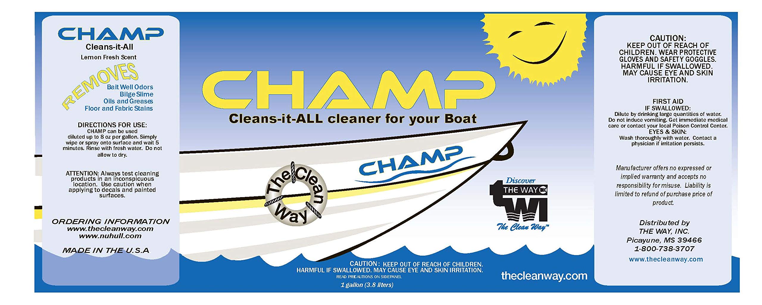 Champ Marine Boat Cleaner