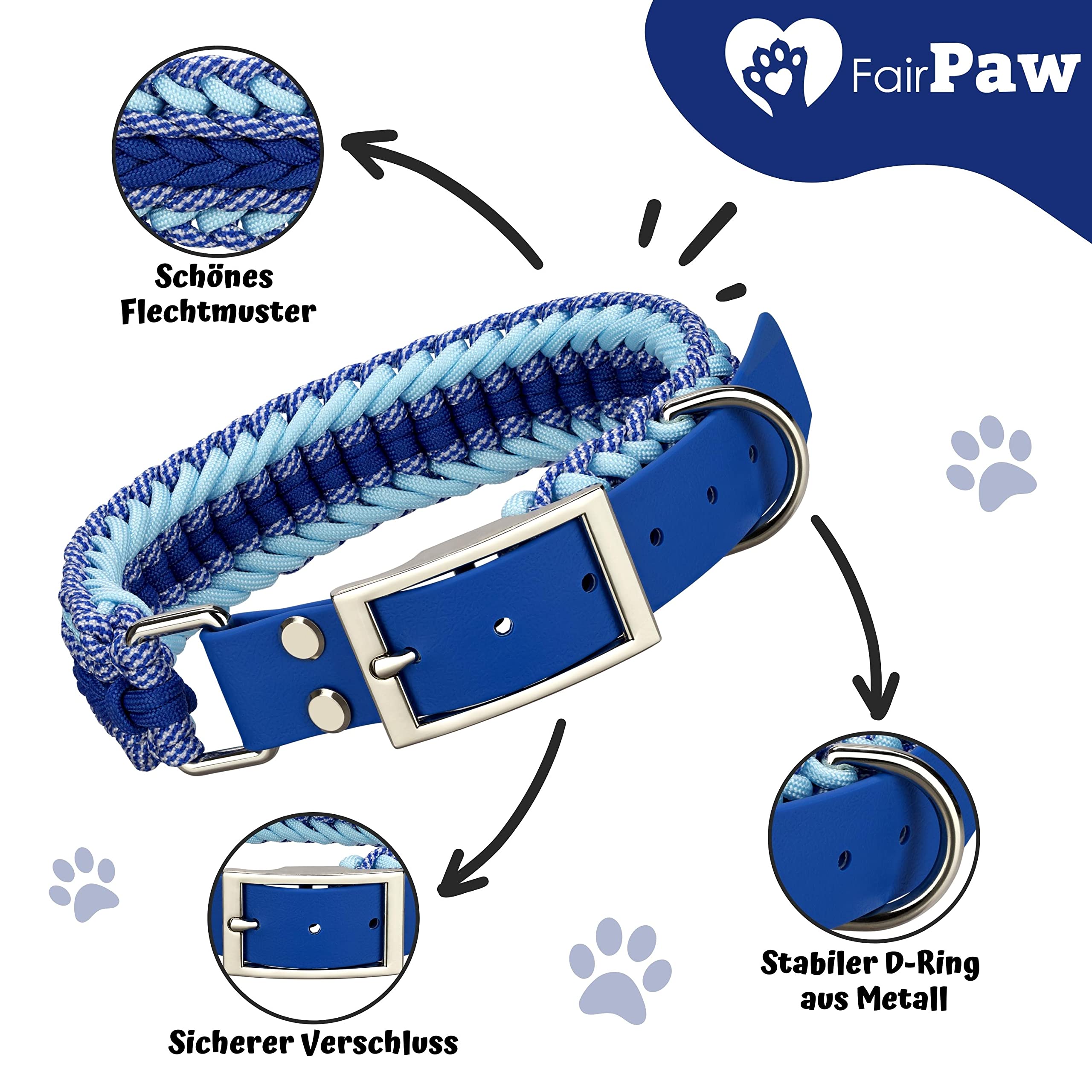 Weiches Cord Hundehalsband, Verstellbar 26-42 Cm, Mit Metall-Schnappverschluss – Bequem & Sicher Für Kleine Hunde
