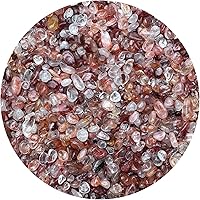 Vista 90 de GAF TREASURES Chips de piedras preciosas semidoradas de 0.5 libras, con diseño de ojo de tigre dorado, mini cristales triturados con ojo de tigre