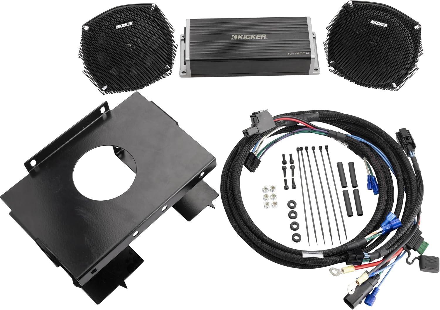 Kicker 50HDS962 5.75" Fairing Speaker Upgrade Kit Compatible with 1996-2013 Street Glide (Renewed)