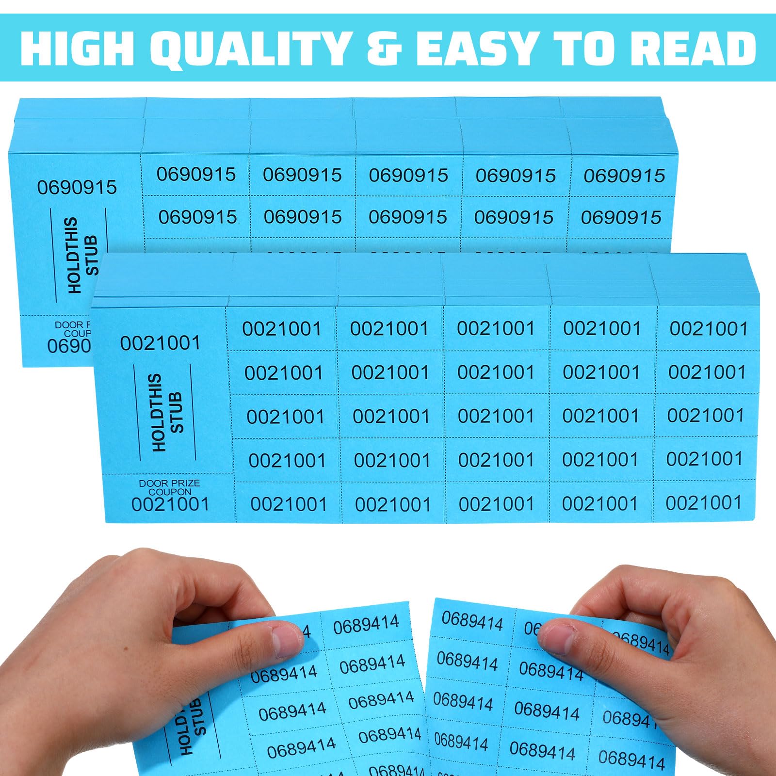 Chinese Raffle Tickets Box Snapklik.com : Kosiz 2000 Sheets Raffle Ticket 25 Bid Chinese Auction ...