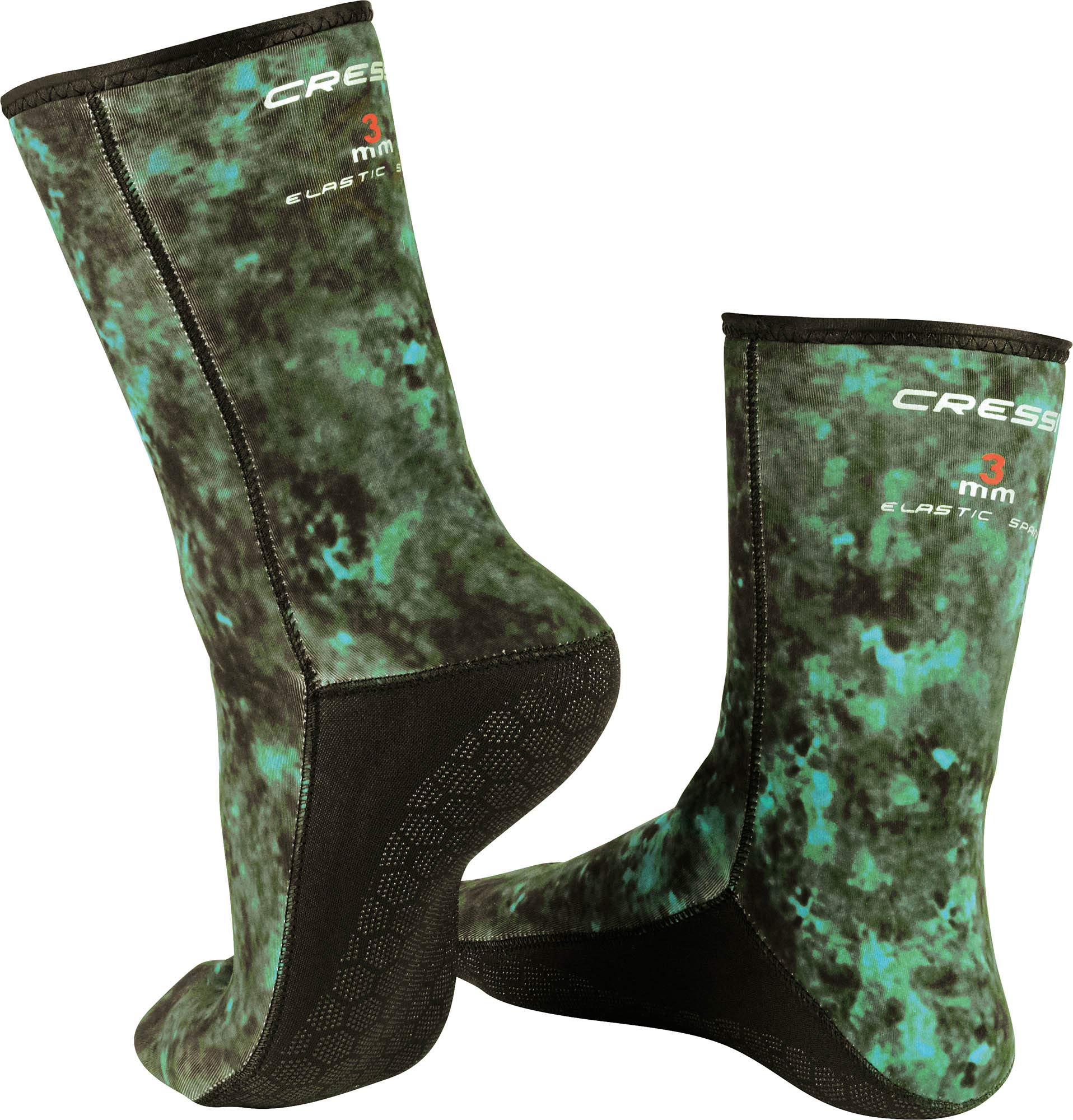 CRESSI Scorfano Camouflage Socks 3 Mm Calzari in Neoprene Mimetico 3 mm Uomo (Pacco da 1)