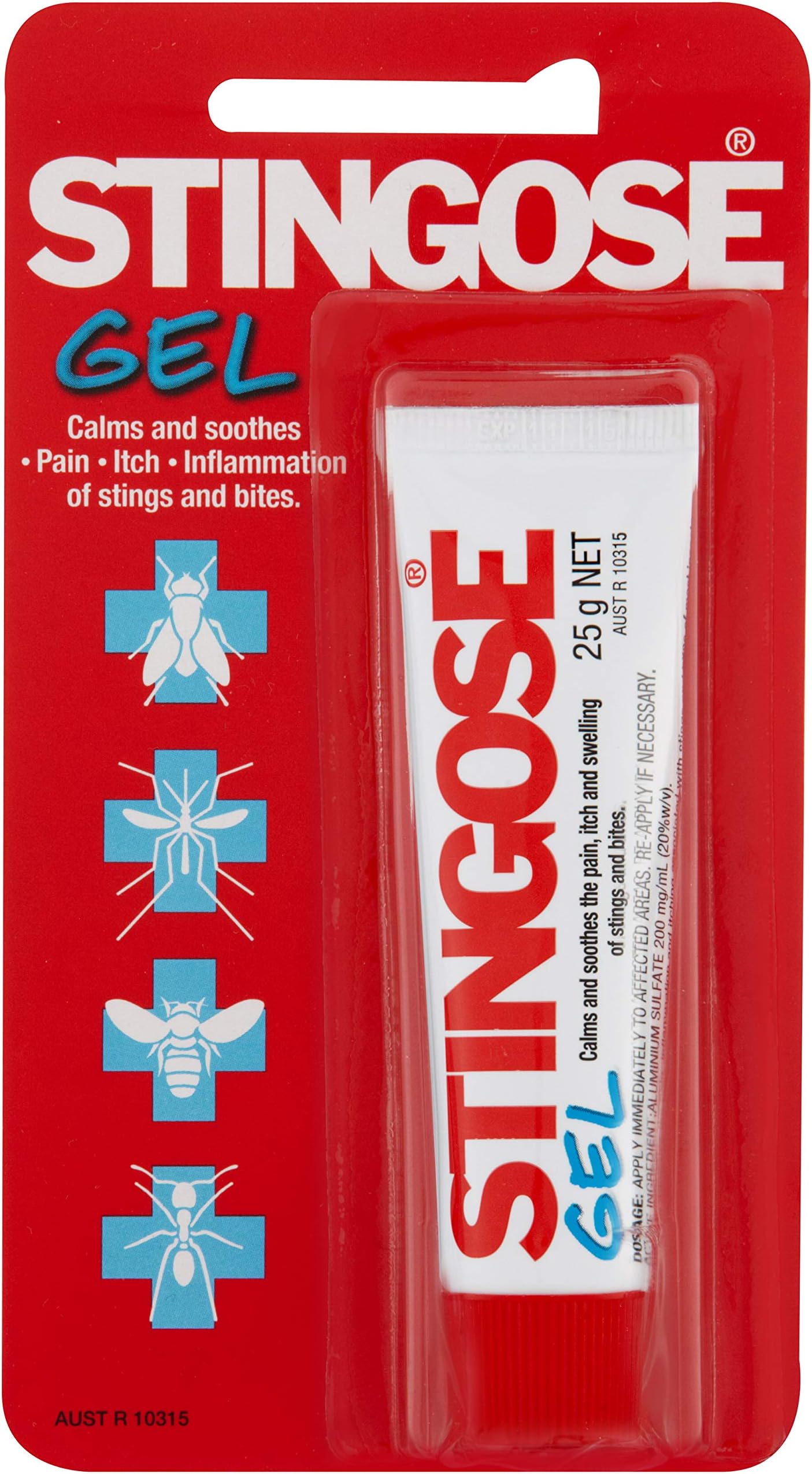 Stingose Fast Pain Relief Gel