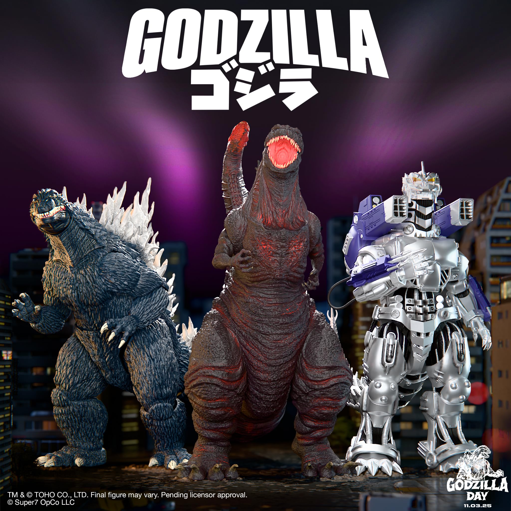 Super7 Toho ULTIMATES! スーパーゴジラ 16Bitsカラー Super7 Toho ULTIMATES! SpaceGodzilla (Super Godzilla 16bit) Review