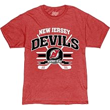 Blue 84 NHL Officially Licensed T-Shirt Heathered Hockey Puck