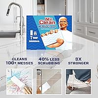Vista 2 de Mr. Clean Almohadillas de limpieza originales Magic Eraser con Durafoam, 19