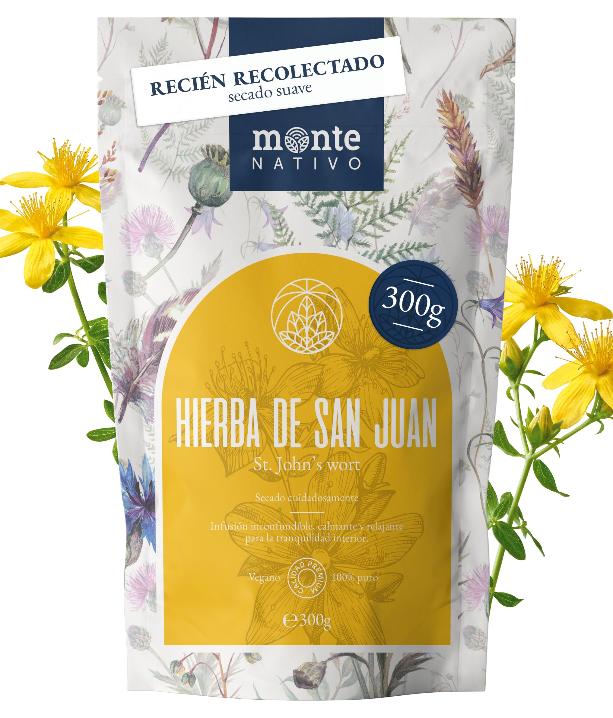 Raíz de diente de león Monte Nativo (300g) - Té Diente de leon infusion - Dandelion tea - Infusiones de hierbas - Té de hierbas – Cuidadosamente cortado y secado – 100% puro y natural — view 66