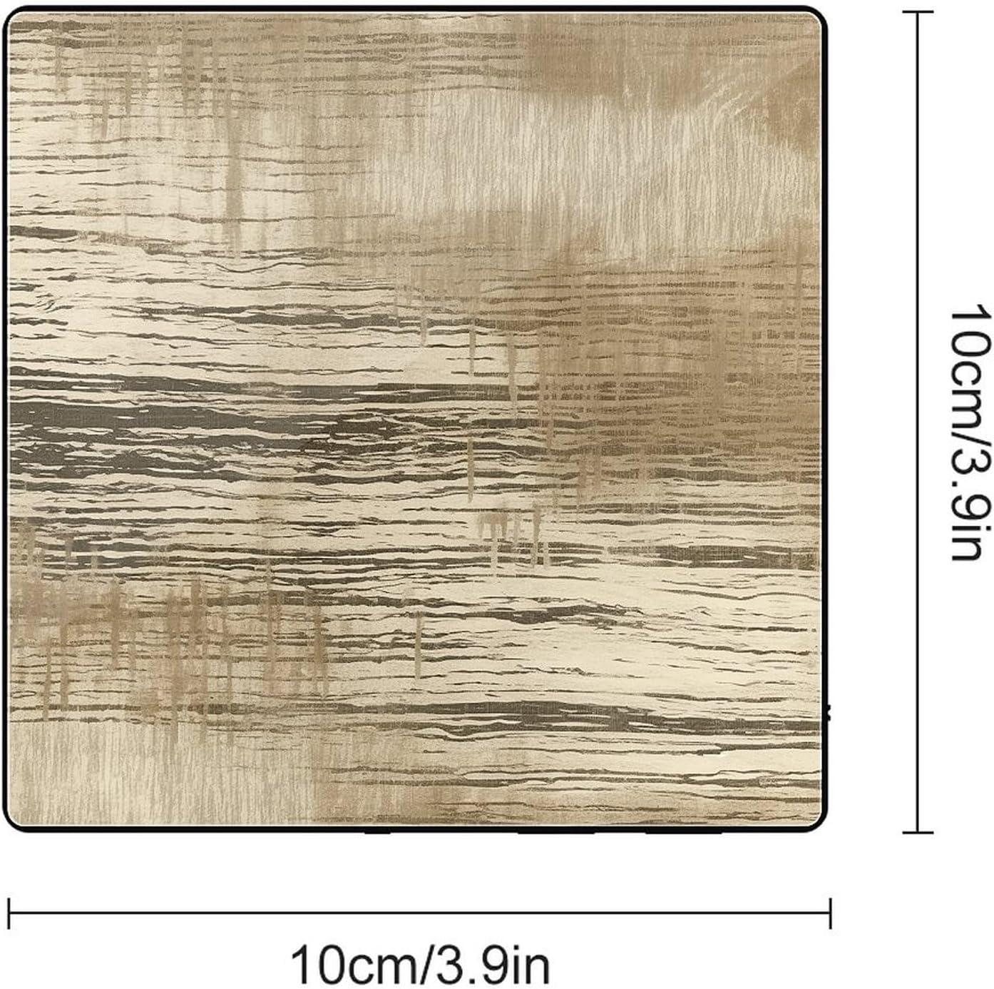 Beige Stripes Music Refrigerator Sticker image 2