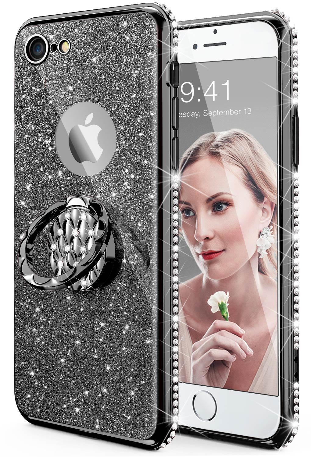 Ocycone Iphone Case Iphone Case Glitter Bling Diamond