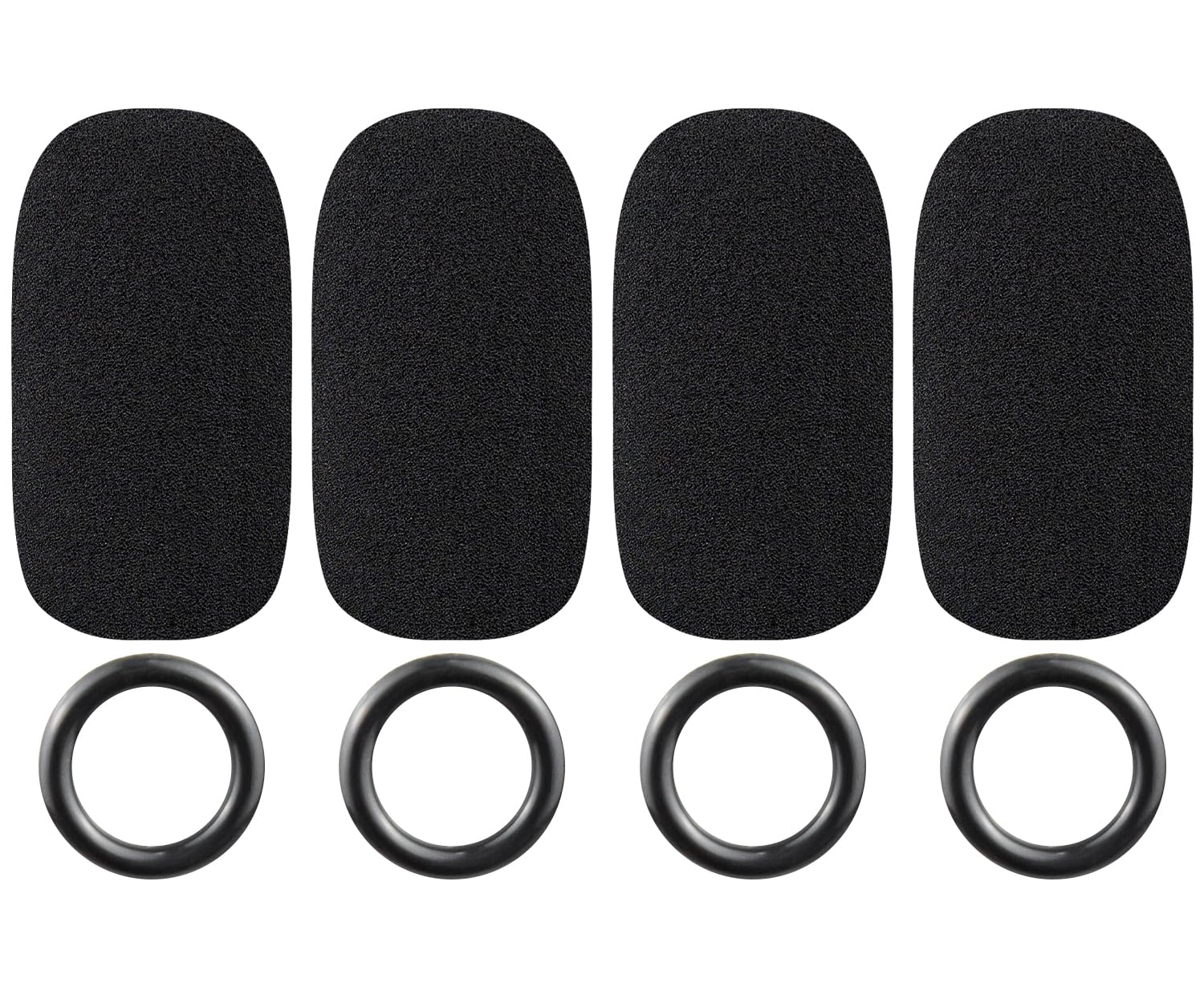 SOULWIT Protective Microphone Foam Cover Pop Filter for Bose Aviation X A10/A20/A30 Headphones