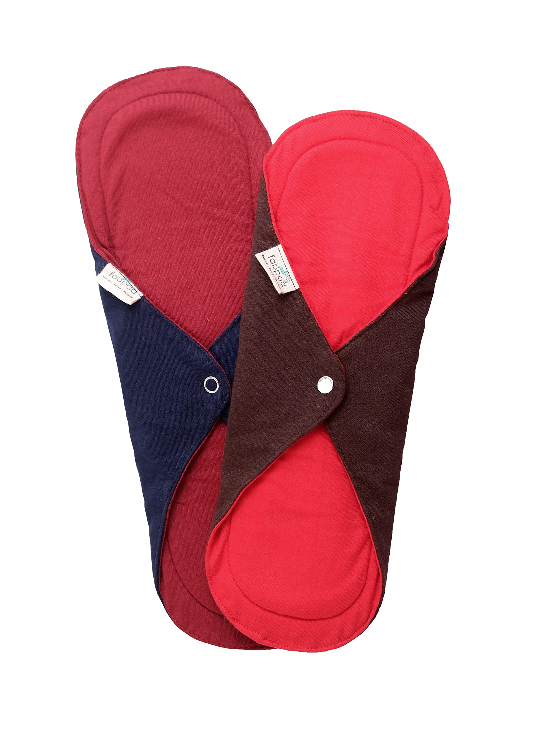 FabPad Reusable Washable Sanitary Cloth Pads Napkins (Pack of 2, Asst Colors, Regular/Maxi) (B0BFDNXG1R) Amazon Price History, Amazon Price Tracker