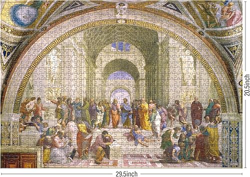 Miniatura 8 de Antelope - 1000 Piece Puzzles for Adults - Vase Flower Grapes Peaches Jigsaw Puzzle 1000 Pieces, Jan Frans Van Dael Officially Licensed, High