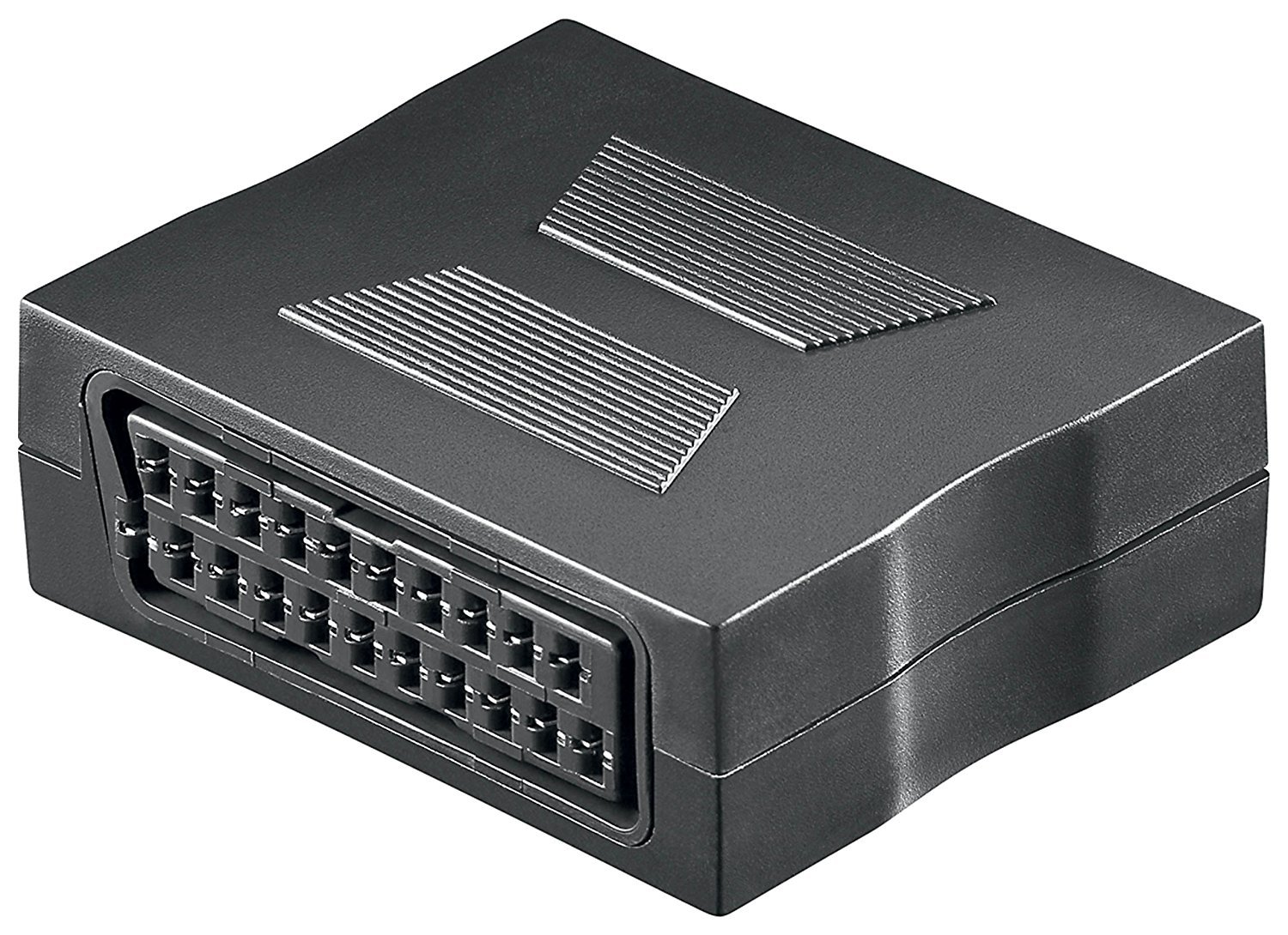 Goobay 50771 adapter Scart, czarny