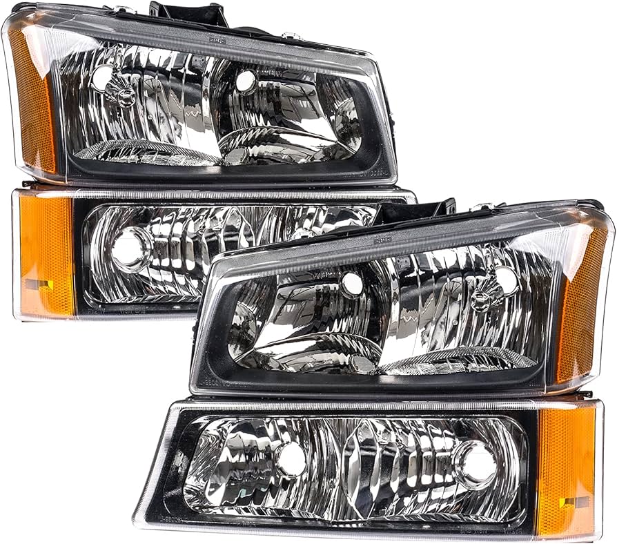 Amazon | 03-06 シボレー シルバラード アバランチ ヘッドライト