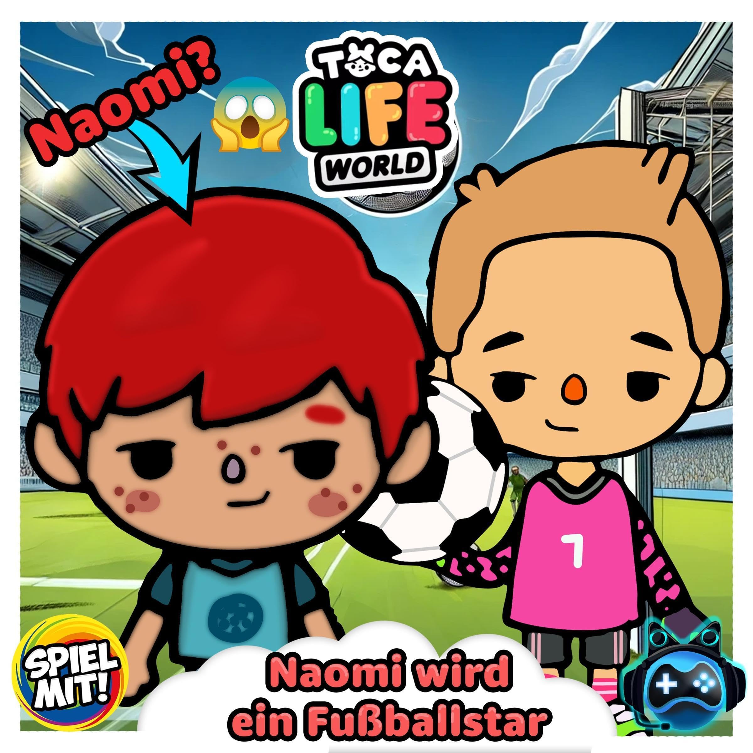 Cover art for Naomi wird ein Fußballstar