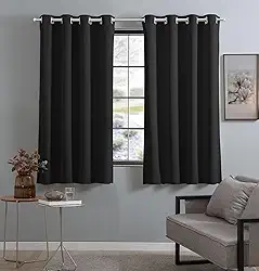 Cortina Tecido Blackout Corta Luz 80% 2,70 X 1,60m (Preto)