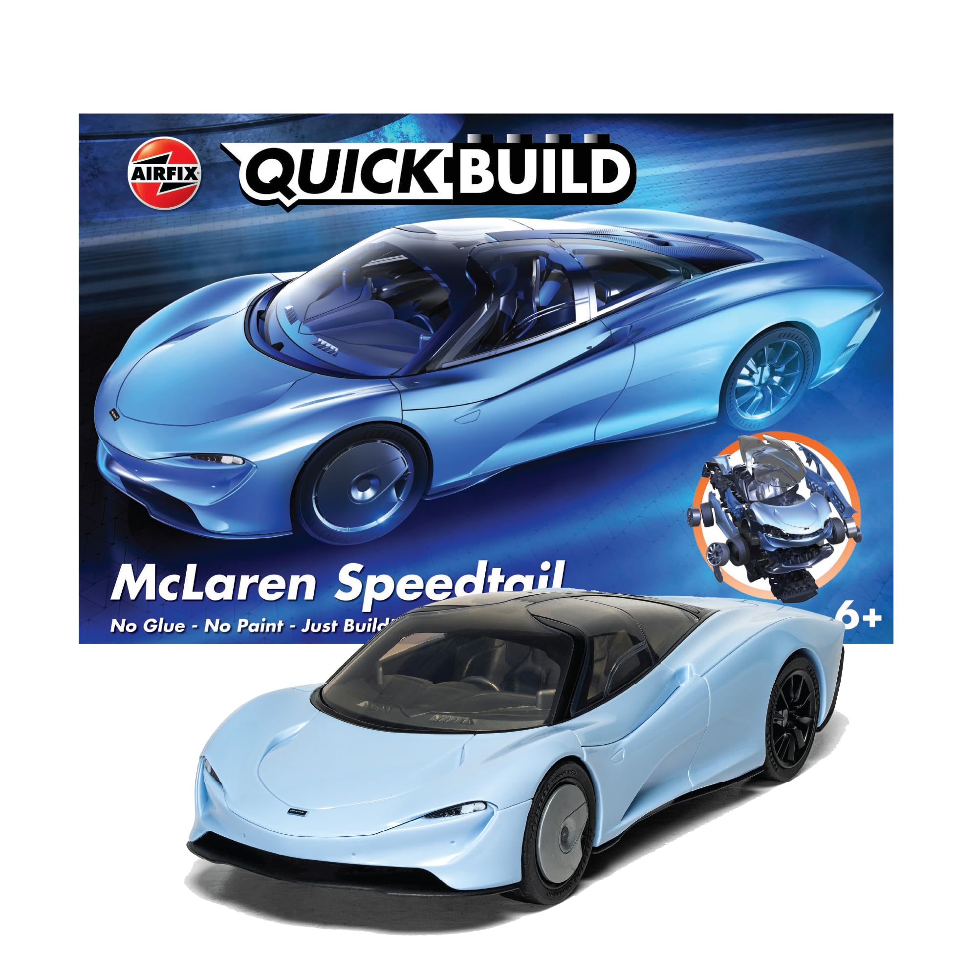 AIRFIX J6052 QUICKBUILD McLaren Speedtail - Snap-fit