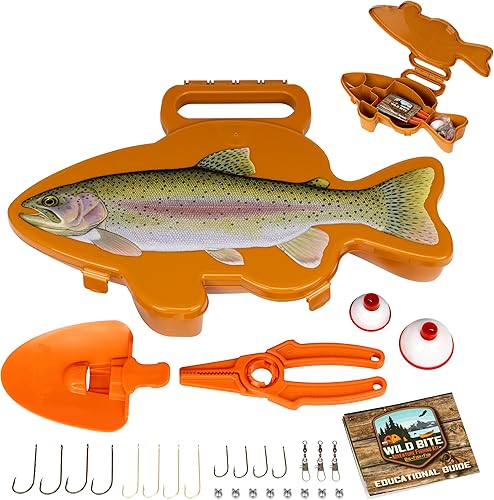 Flambeau Outdoors Kit de caja de aparejos de pesca Wild Bite disponible en Yaxa Peru