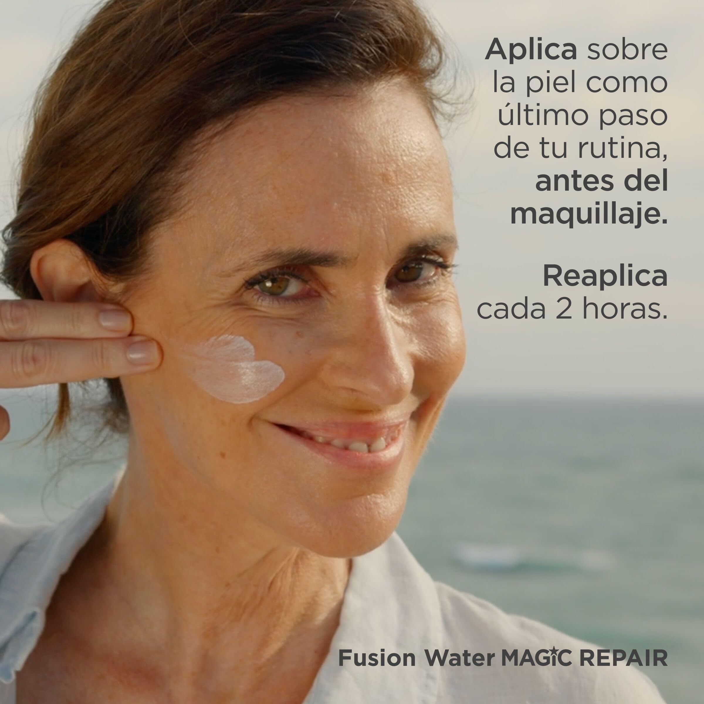 ISDIN Fusion Water MAGIC Repair SPF 50 Protector Solar Facial 50 ml