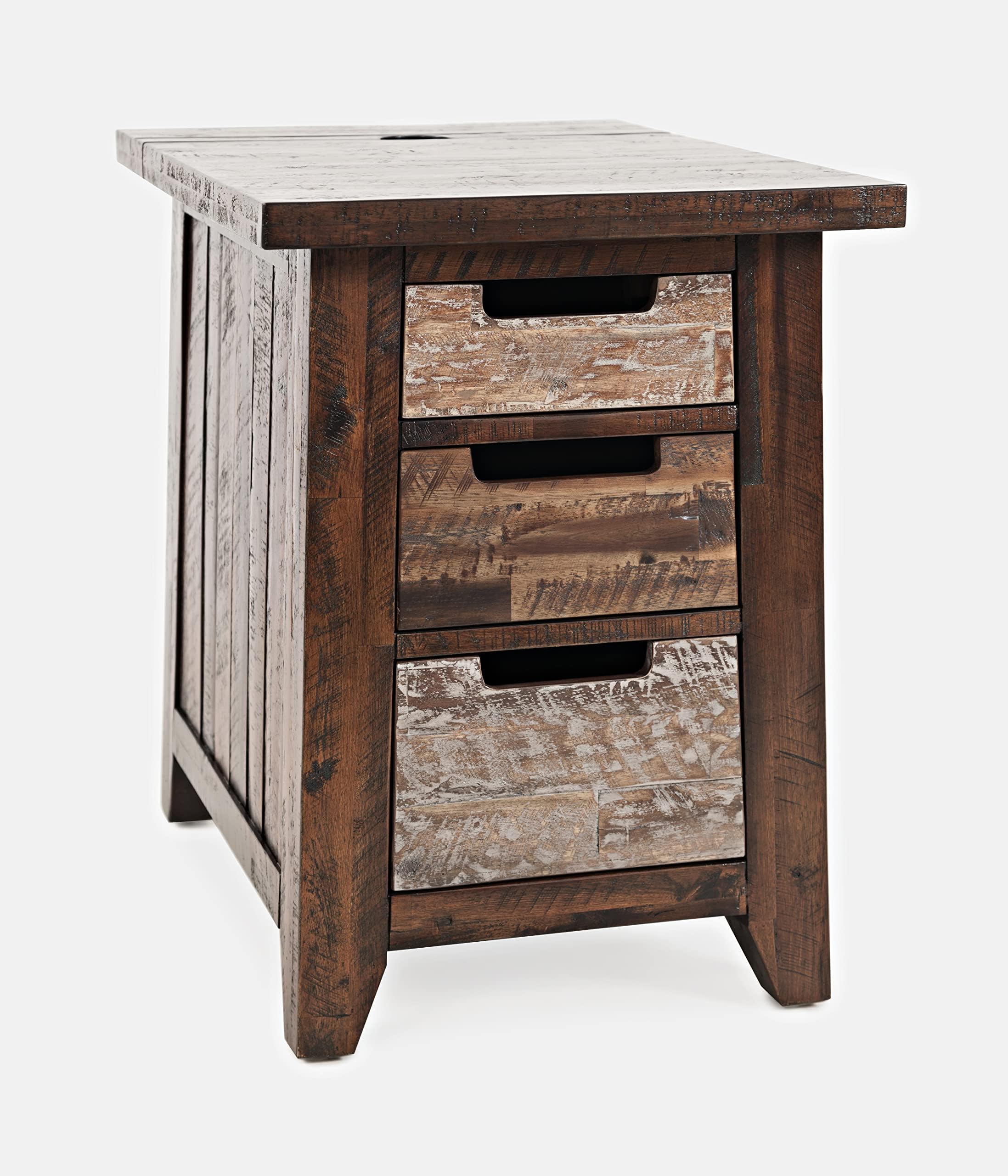 Jofran Inc.Painted Canyon USB Charging Station End Table