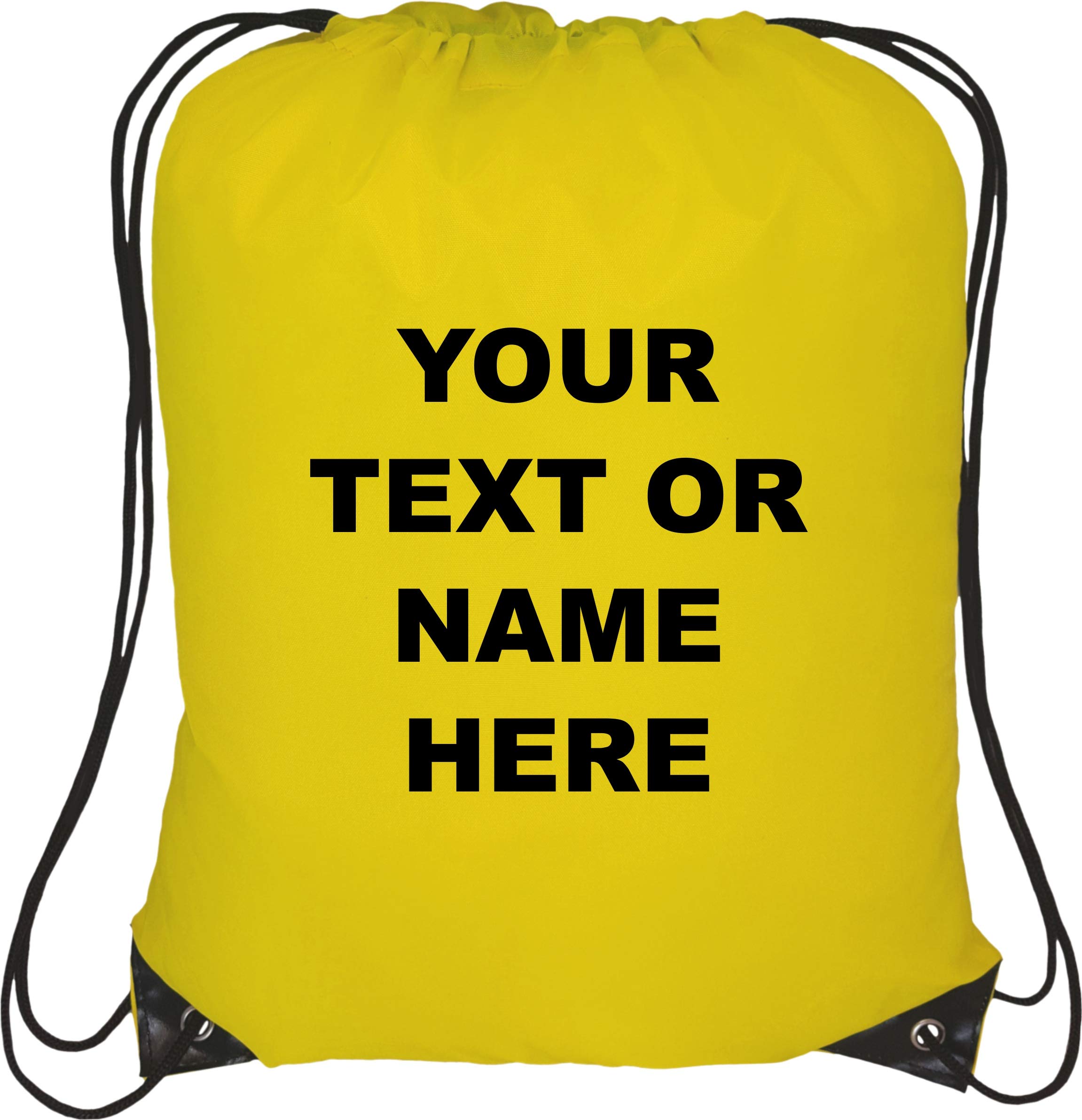 Ultimate-Line Personalised Drawstring bag (Yellow)