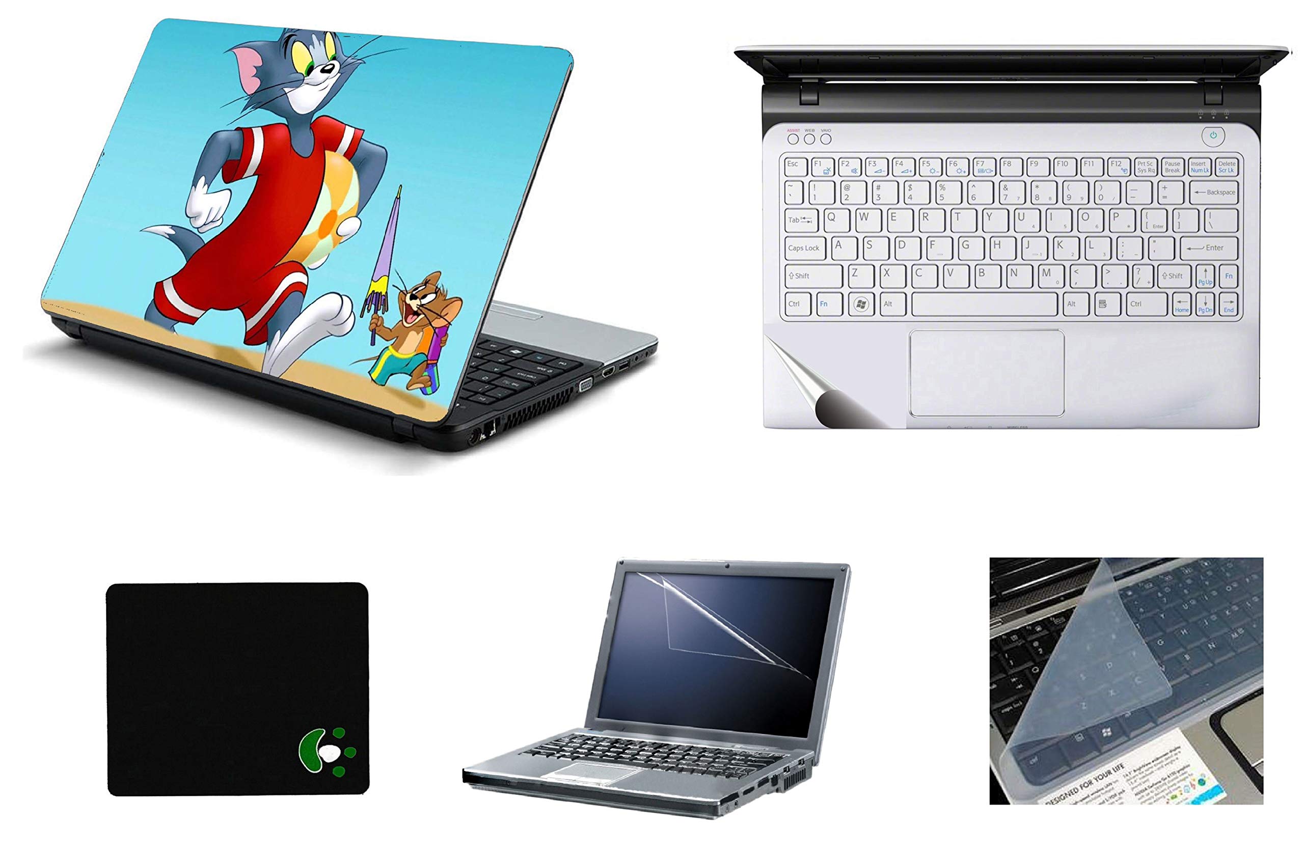 See full amazon price history chart for StickerKing 5in1 Vinyl Laptop Accessories Combo 15.6 Inch Tom & Jerry Laptop Skin Sticker, Screen Guard, Key Guard, Mousepad and Palmrest for HP-DELL-Lenovo-ASUS-Acer Laptop, Notebook (Multicolor) StickerKing 5in1 Vinyl Laptop Accessories Combo 15.6 Inch Tom & Jerry Laptop Skin Sticker, Screen Guard, Key Guard, Mousepad and Palmrest for HP-DELL-Lenovo-ASUS-Acer Laptop, Notebook (Multicolor) (B08NTQNNRN) Amazon Price History, Amazon Price Tracker