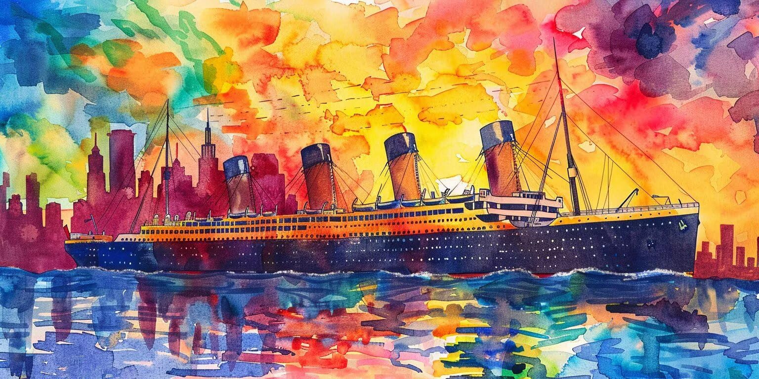 Malen Nach Zahlen Erwachsene, Schiffe Meer, 100x130cm 2JGWX-307
