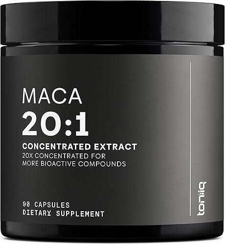 Raíz de Maca - Extracto de ultra alta potencia 20:1 - Complejo de maca negra, roja y amarilla - Origen único, artesanal silvestre y altamente