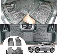 GAFAT Volvo XC60 Prémium Gumiszőnyeg - 3D Lézerszkennelt TPE Padlószőnyeg 10 cm-es Peremmel - 2018-2025 Modellekhez - Üzemanyagos Változatho 1