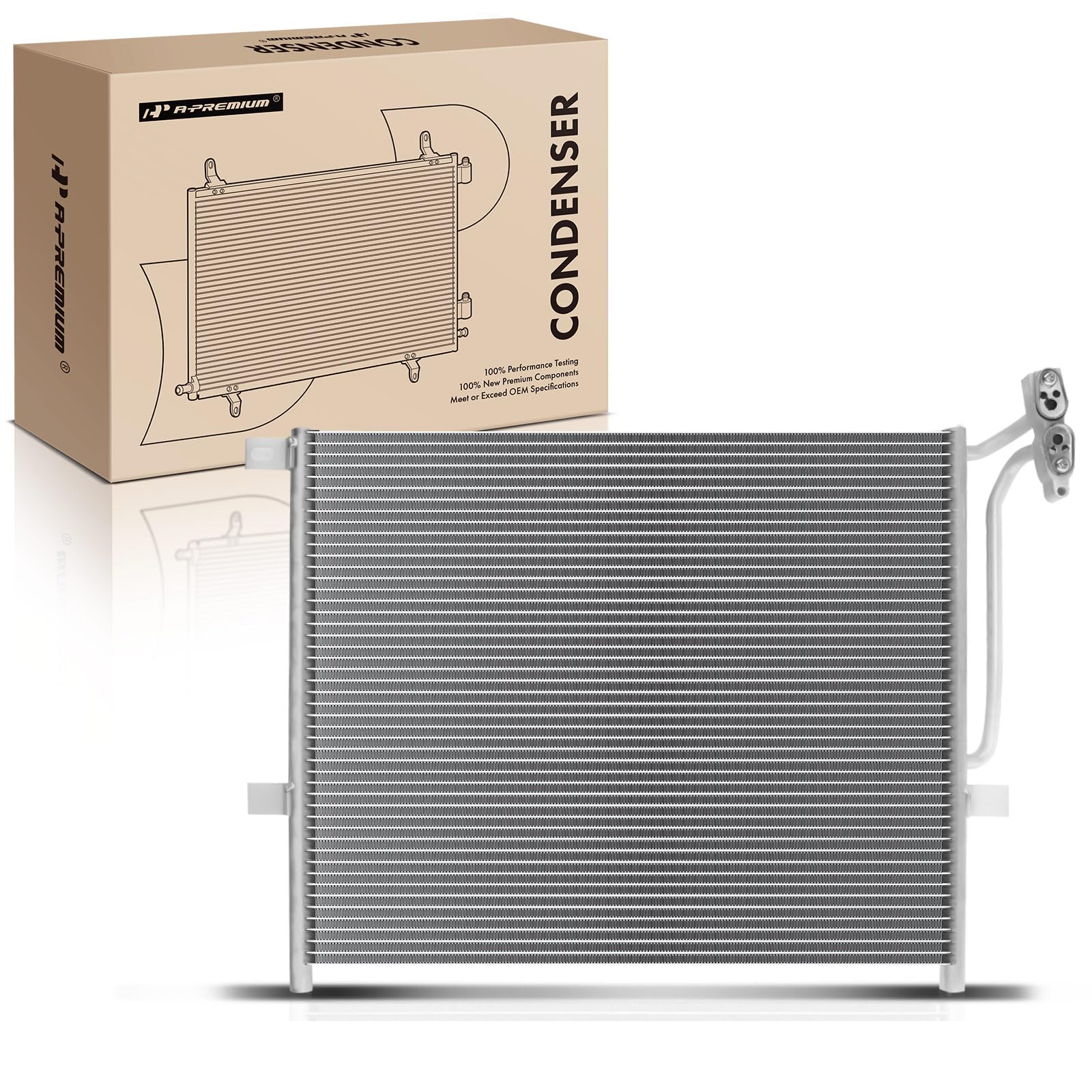 Photo 1 of A-Premium Air Conditioning A/C Condenser Compatible with BMW 3-Series 320i 328i 330i 330Ci, M3 2001-2006, Z4 2003-2008, Replace# 64536914033