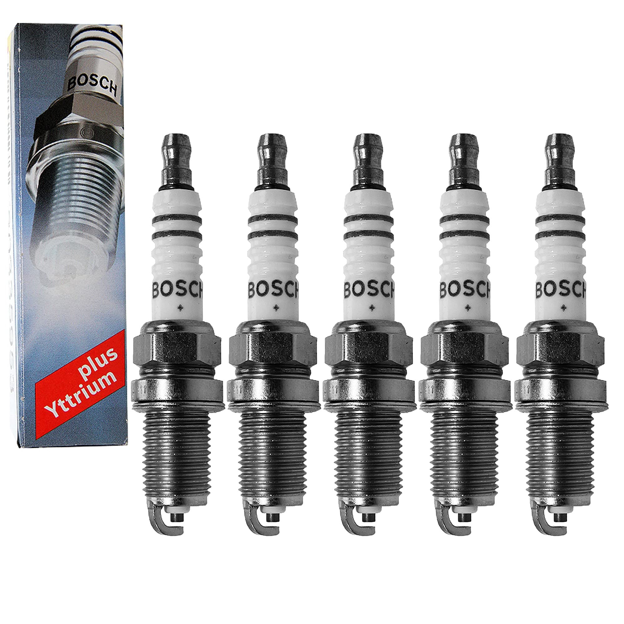 Bosch FR7DC+ Lot de 5 bougies d'allumage d'origine