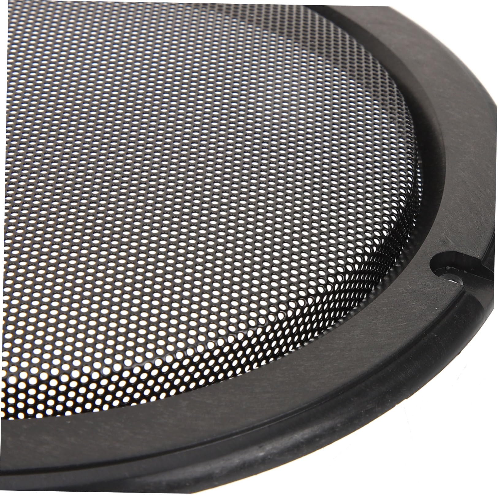 KONTONTY 2pcs Car Speaker Mesh Cover Audio Speaker Net for Subwoofer Refitting for Home and Auto