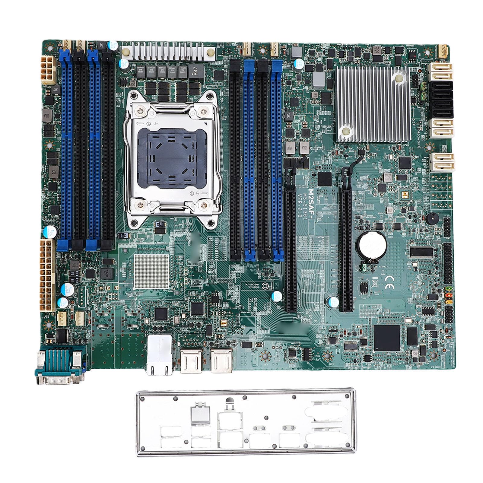 Płyta główna ATX, do modelu MS-S1361 M2SAF X79 LGA 2011, 4-kanałowa pamięć DDR3, Serial ATA III, USB 3.0, USB 3.0, RJ45, SFP, VGA, PCI-E .0 x16