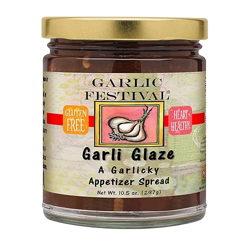 Garlic Festival Foods Spicy Apple Garli Glaze 10.5 oz.