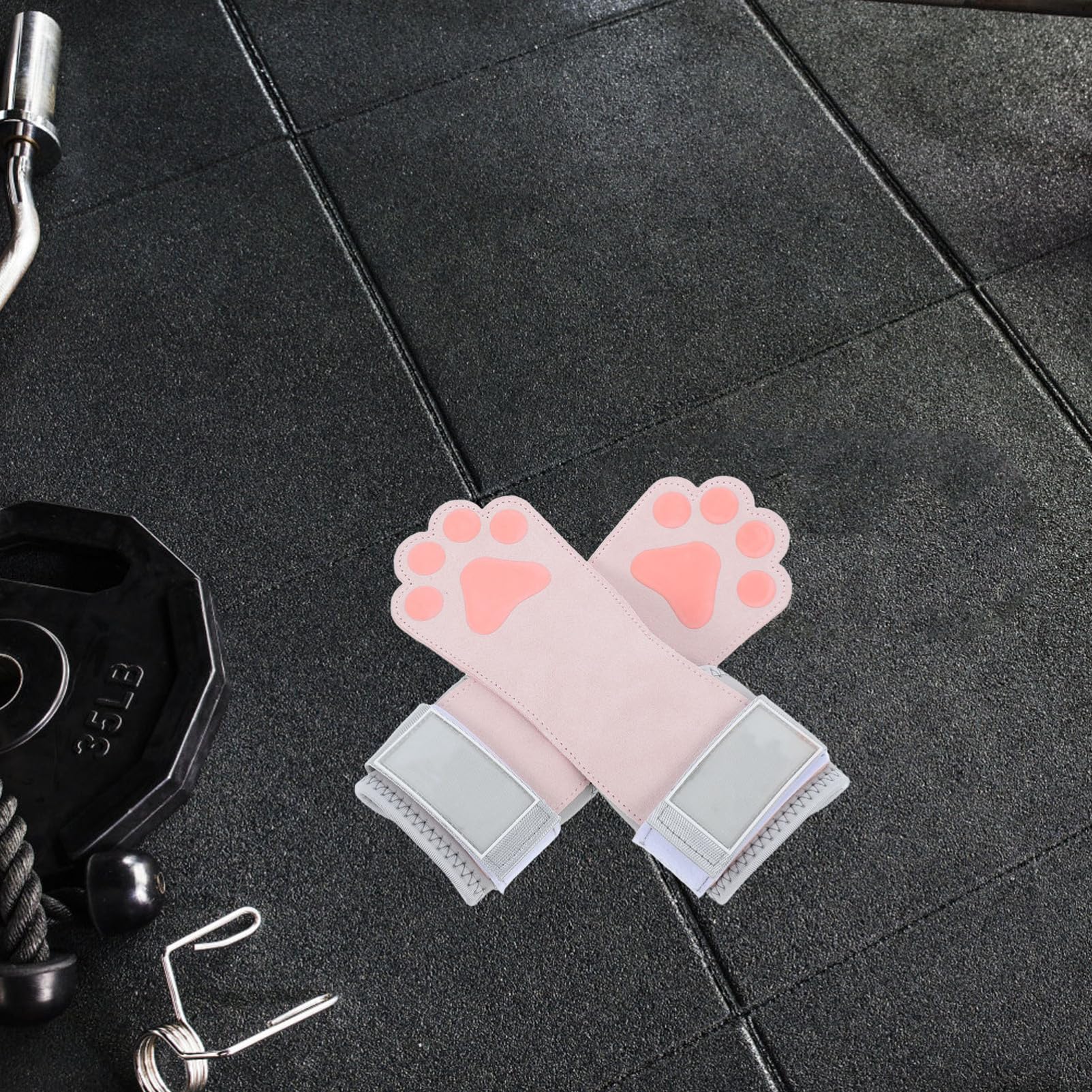 Fasce da Polso per Sollevamento Pesi Rosa, 2 Pezzi, Pelle Bovina | Supporto Rapido al Polso, per Allenamento Forza e Fitness, Taglio Donna, Presa Stabile
